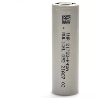 1 X Bateria Recargable Ion Litio Molicel 21700 P42a 4200mah
