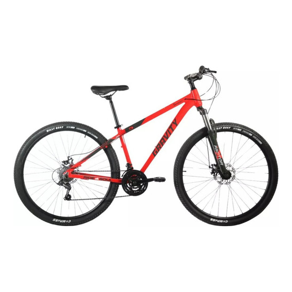 Bicicleta Gravity Smash Aluminio R29  Rojo/negro