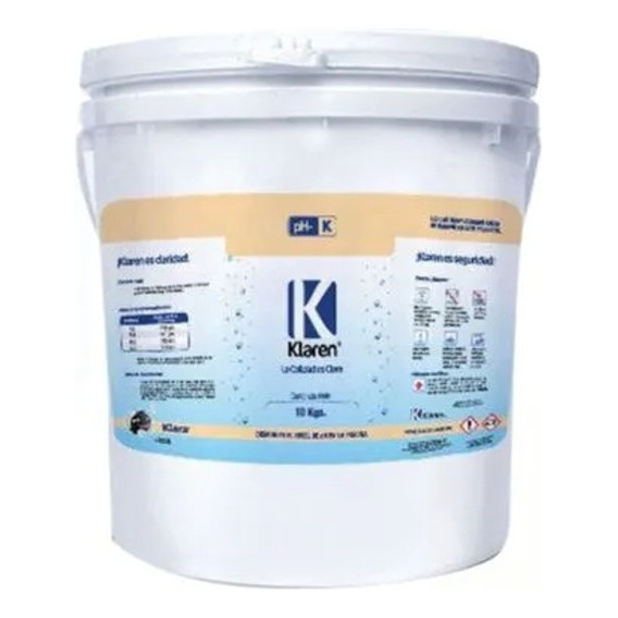 Regulador Para Alberca Para Bajar Ph Marca Klaren 10 Kgs