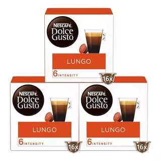 Café Nescafé® Dolce Gusto® Lungo X3 Cajas