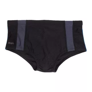 Sunga Masculina Boxer Summer Mash Preto Cinza Xtra Life