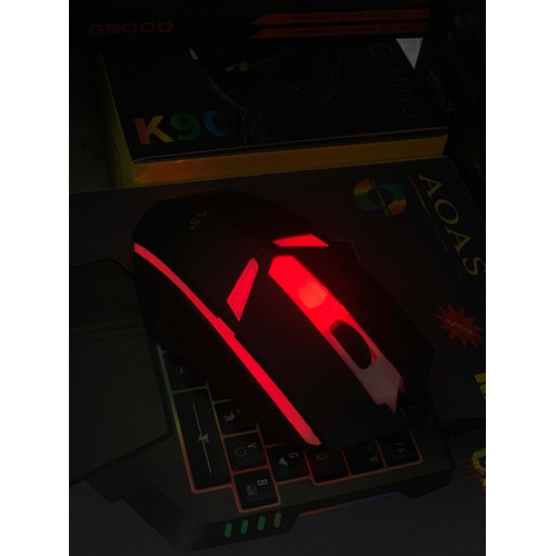 Mouse Gamer Con Color Rgb ,  Usb