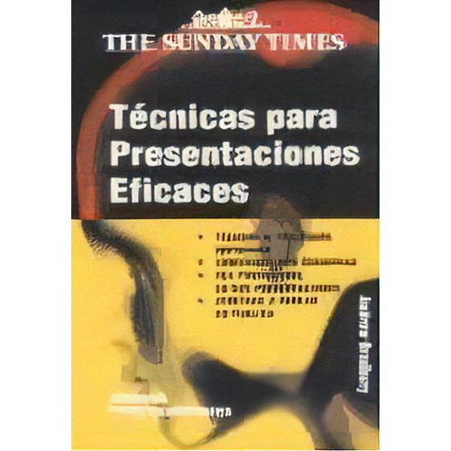 Tecnicas Para Presentaciones Eficaces, De Andrew Bradbury. Editorial Gedisa, Tapa Blanda En Español