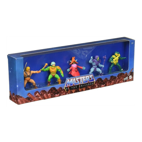 Masters Of The Universe Set 5 Mini Figuras He Man Mattel
