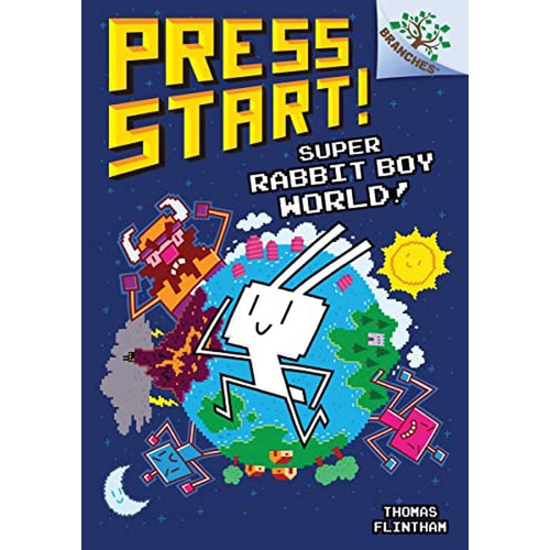 Super Rabbit Boy World!: A Branches Book (Press Start! #12) (Libro en Inglés), de Flintham, Thomas. Editorial Scholastic Inc., tapa pasta dura, edición library en inglés, 2022