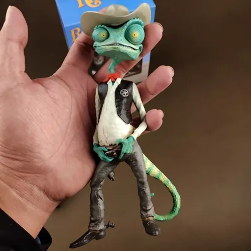 Action Figure Rango E Priscila Bonecos Filme Rango Hot Toys