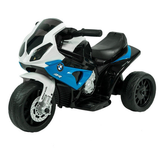 Moto A Batería Bmw Niños S1000 3 Ruedas Trimoto 6v Color Blanco