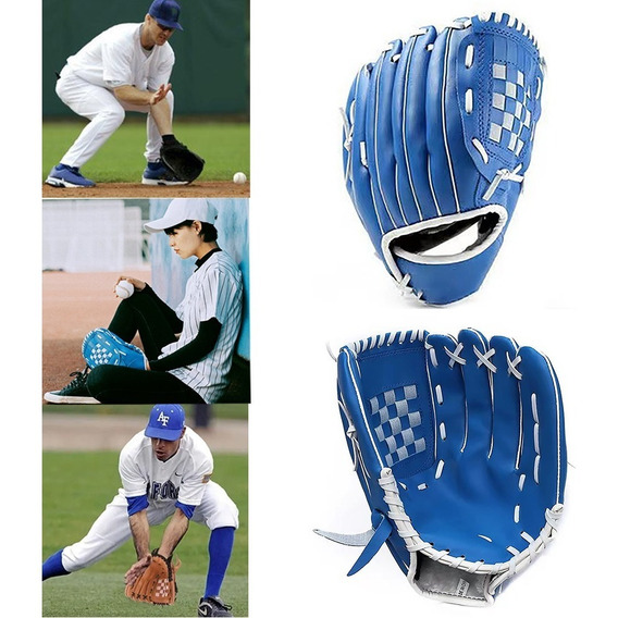 Guante Pvc Cuero De Beisbol Deporte Para Adulto De 12.5in