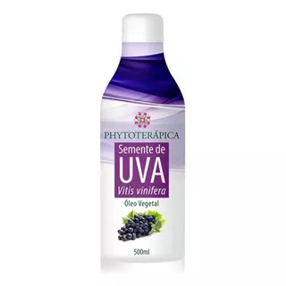 Óleo Para Corpo Phytoterápica Vegetal De Semente De Uva De 500ml/500g