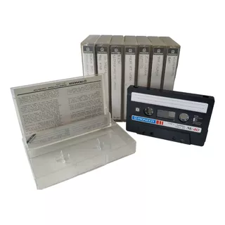 Lote 8 Fitas K7 Cassete Vintage Colecionador Pioneer N1t-60