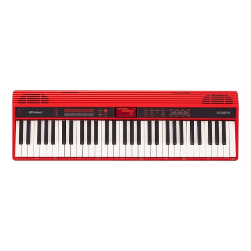 Teclado organeta Roland Go:Keys GO-61K 61 teclas rojo