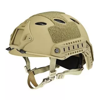 Casco Militar Táctico Ajustable Paintball Airsoft 286