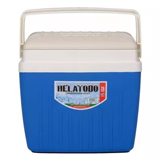 Heladera Conservadora Portatil Helatodo - 28 Litros - Azul