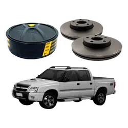  Disco Freio Dianteiro S10 4x4 2.8 2008 A 2011