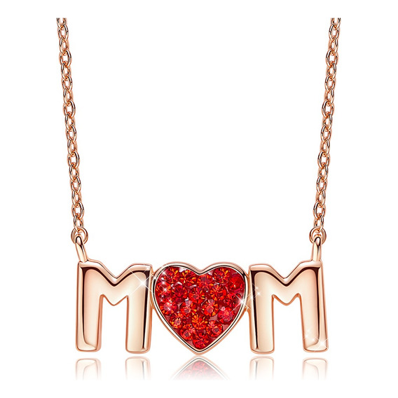 10 De Mayo Dia De Las Madres Regalo Mama Collar De Corazones