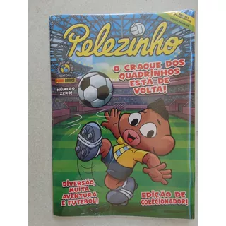 Pelezinho Zero + Cebolinha Nº 74 Novas! Panini Set 2012