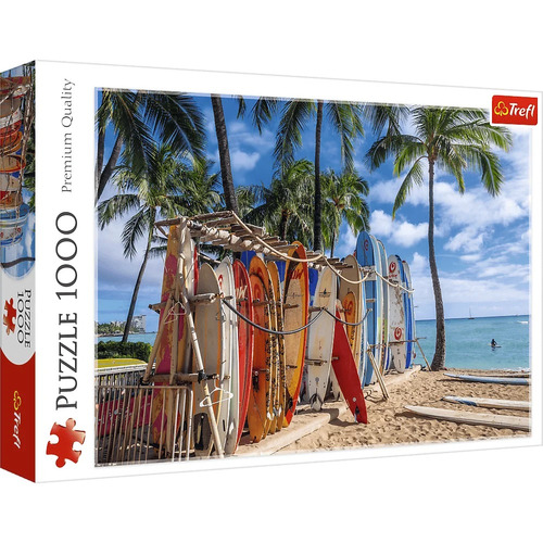Rompecabezas Puzzle De 1000 Piezas Trefl Playa Hawai - 10742