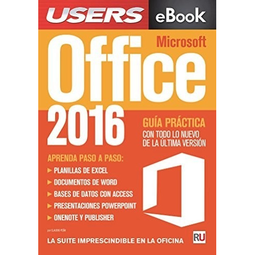 Libro Office 2016 De Claudio Pe¤a