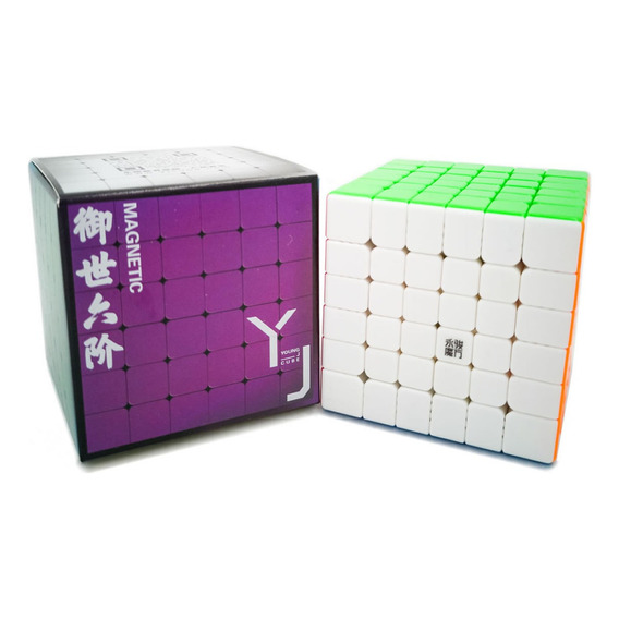 Cubo Rubik 6x6 Yj Moyu Yushi M Magnetico 6x6x6 Color De La Estructura Stickerless