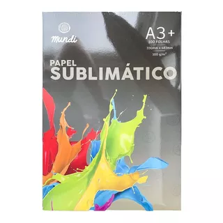 Papel Sublimático Mundi Globinho A3+ Plus 330x483mm 100 Fls