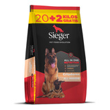 Alimento Sieger Super Premium Criadores Para Perro Todas Las Edades De Raza Todas Las Edades En Bolsa De 22 kg