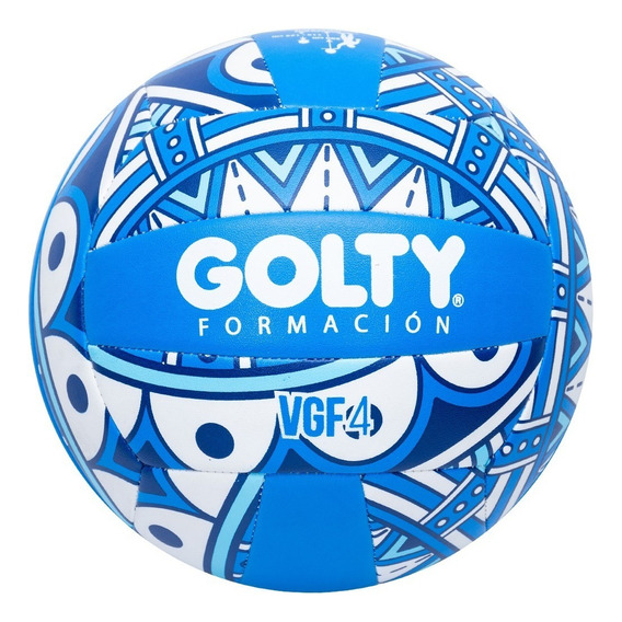 Balón Voleibol Golty Formación Vgf No.4-azul Color Azul