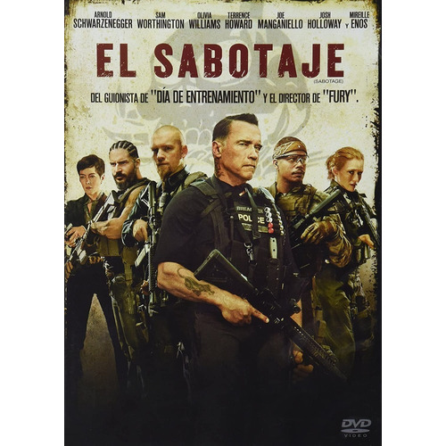 El Sabotaje | Dvd Arnold Schwarzenegger Película Nueva