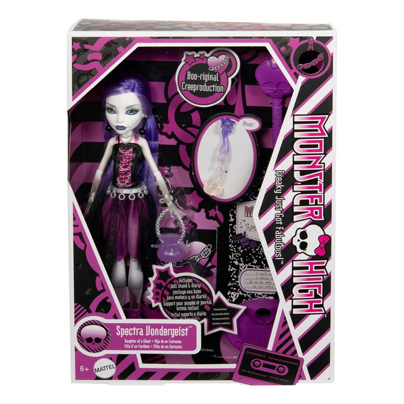 Monster High Spectra Vondergeist Hija De Un Fantasma