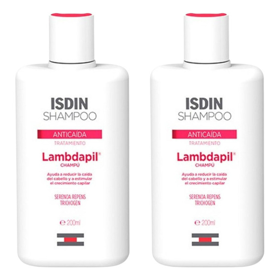 Isdin Pack X 2 Shampoo Anticaida Lambdapil X 200 Ml