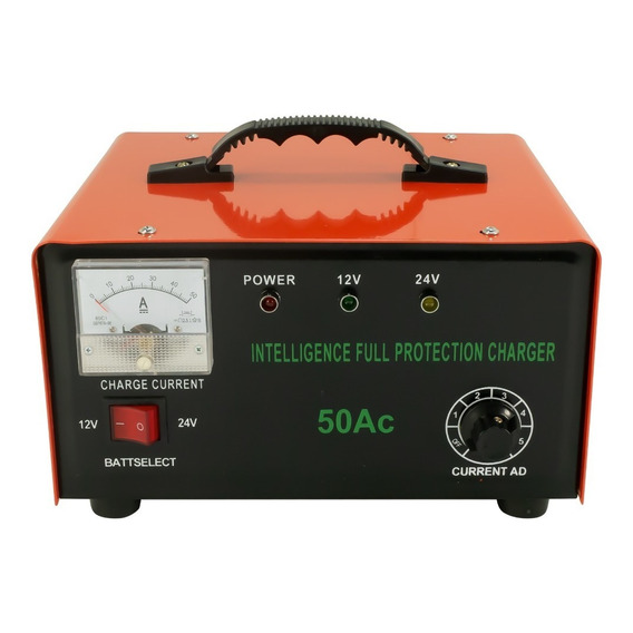 Cargador De Bateria Auto Moto Camioneta 50a 12v O 24v