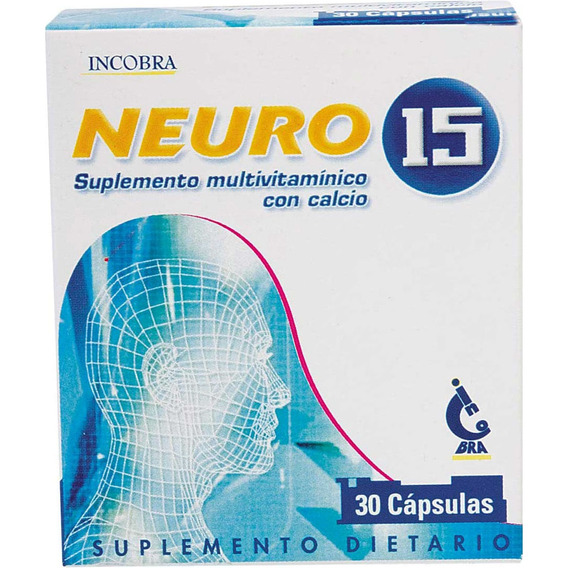 Neuro 15 Caja X 30 Capsulas  Suplemento Dietario