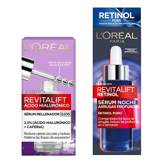 Duo Retinol + Serum De Ojos