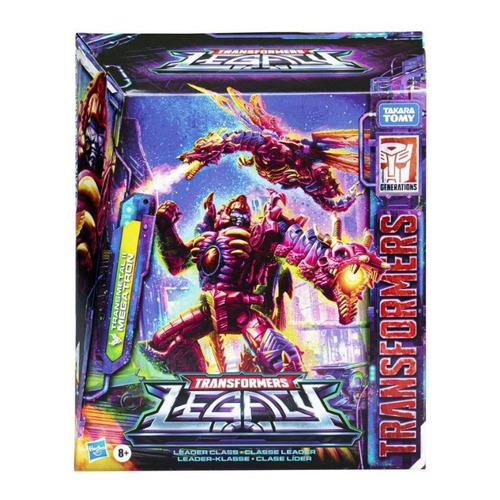 Transformers Legacy Clase Leader Transmetal Ii Megatron