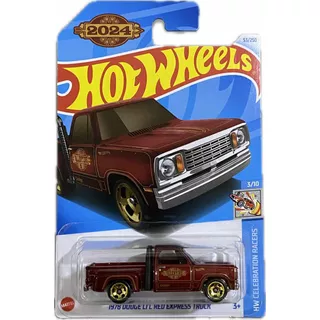 Hot Wheels 1978 Dodge Lil Red Express Truck Roja 3/10 | 2024