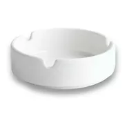 Cenicero Porcelana Blanco 9cm 