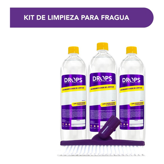 Kit De Limpieza Para Fragua Drops