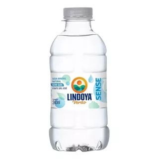 Água Lindoya Verão Sense 240ml Kit Com 12 Unidades