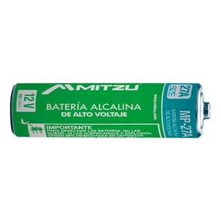 Pila Alcalina Tipo Cilindro 27a 38mah Tipo Gp Mp-27a Mitzu 