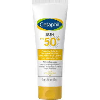 Cetaphil Sun Oil-control Sin Color Fps 50+ 50ml