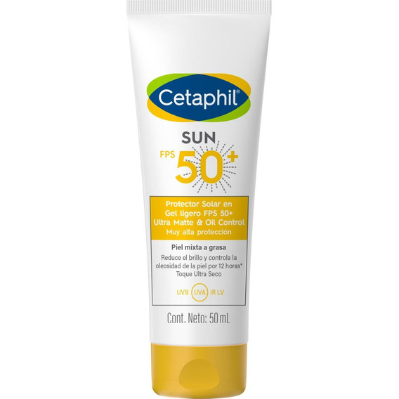 Cetaphil Sun Oil-control Sin Color Fps 50+ 50ml