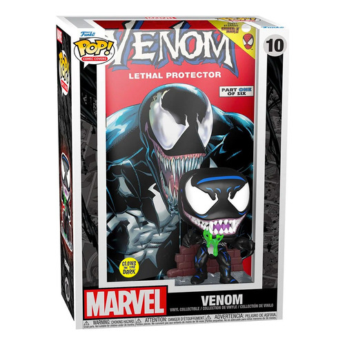 Funko Pop Comic Covers Venom 10 Glow Special Edition