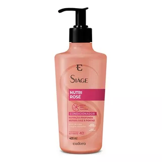   Combo Siàge Nutri Rose Shampoo 400ml + Condicionador 400ml