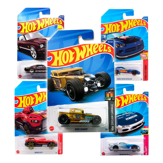 Autos Hot Wheels Por Unidad P/ Pista Autitos Original El Rey