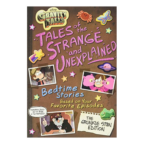 Gravity Falls Gravity Falls: Tales of the Strange and Unexplained: (Bedtime Stories Based on Your Fa, de Disney Books. Editorial Disney Press, tapa pasta dura en inglés, 2021