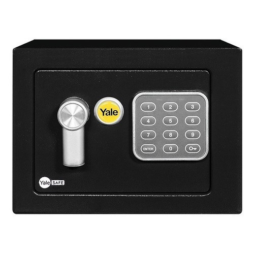 Caja De Seguridad Mini Digital 4 Litros Negro Yale