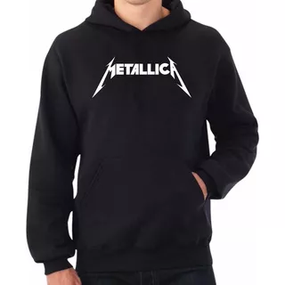 Buzo Canguro Metallica Hoodie Calidad Premium