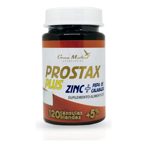 Prostax Max 120 Capsulas Green Medical Sabor Sin Sabor