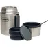 Lonchera 530 Ml+vaso Cafe Stanley+regalo Soporte -plan B Color Gris