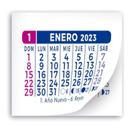 Almanaque Calendario 5x5 Mignon X500u.