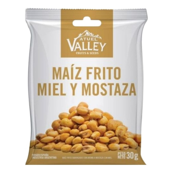 Maíz Frito Miel Y Mostaza Atuel Valley 30 Gr.